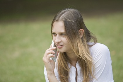 さわやか 知的 健康的な若い女性 清楚 m010456