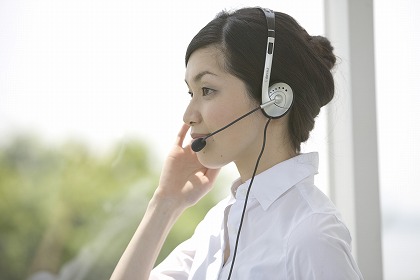 オペレーター OA 女性 テレマーケティング m020106