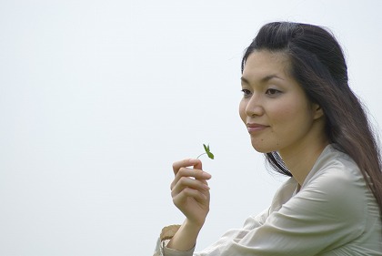 クローバー 綺麗な日本人女性 清楚 若い m020537