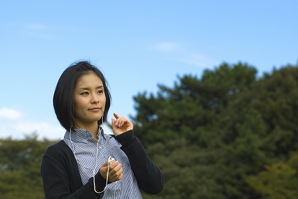 日本人の女性 ミュージック 洋楽 邦楽  愛聴 m030410